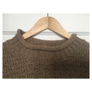 90’s vintage heather cotton knit sweater